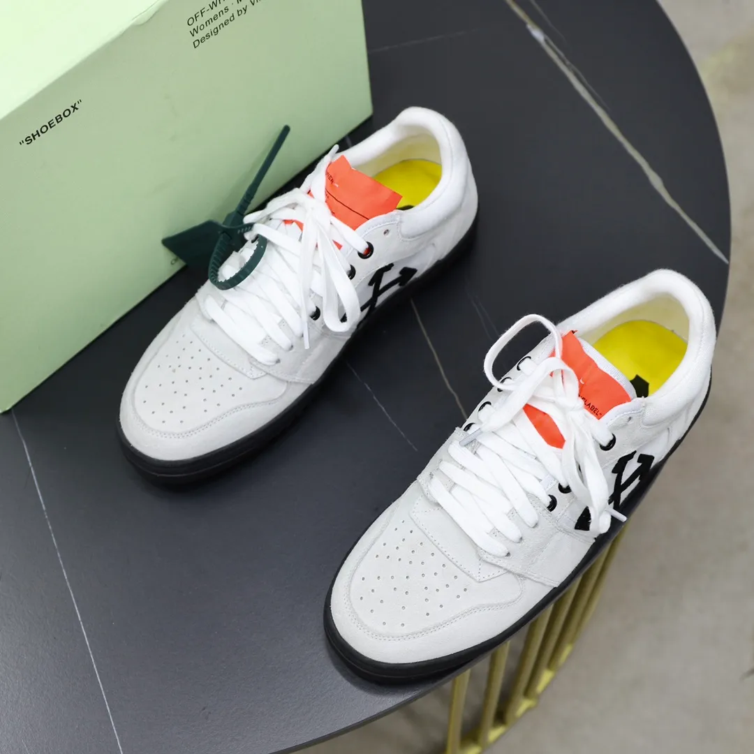 Men's shoes: 462💰💶【off-white】👫 Original one-to-one replica, high-end quality🥳The latest model has not been listed on the official website yet, the top version. Fabric: Imported original leather splicing Lining: Imported breathable mesh Outsole: Original rubber soft, light and wear-resistant Outsole Male 38-44 (customized for 45 and 46)